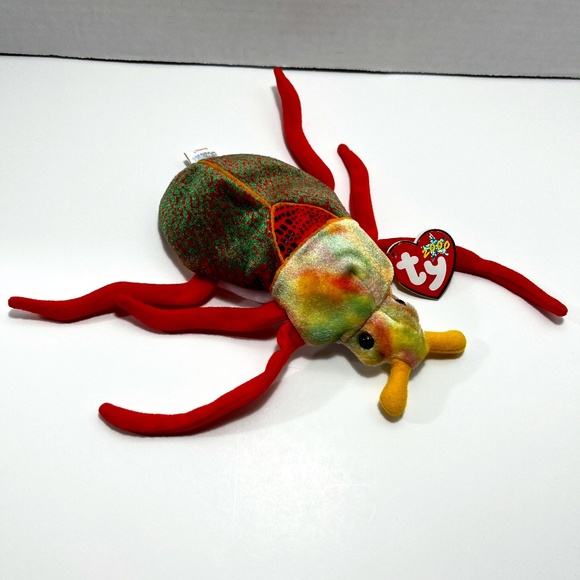 TY Beanie Baby Scurry Vintage Beetle Born January 18, 2000 - Picture 1 of 6